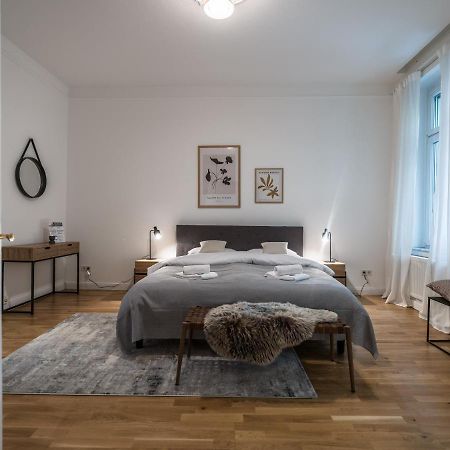 Hochwertige Altbauwohnung Im Modernen Stil In Wiesbaden - Kueche - Terrasse - Wlan - Zentral Eksteriør bilde
