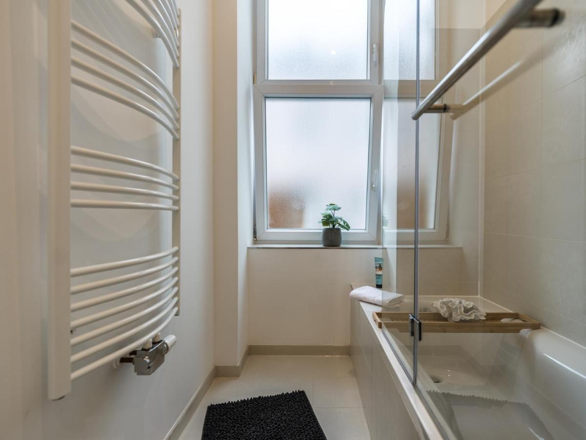 Hochwertige Altbauwohnung Im Modernen Stil In Wiesbaden - Kueche - Terrasse - Wlan - Zentral Eksteriør bilde