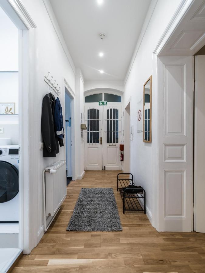 Hochwertige Altbauwohnung Im Modernen Stil In Wiesbaden - Kueche - Terrasse - Wlan - Zentral Eksteriør bilde