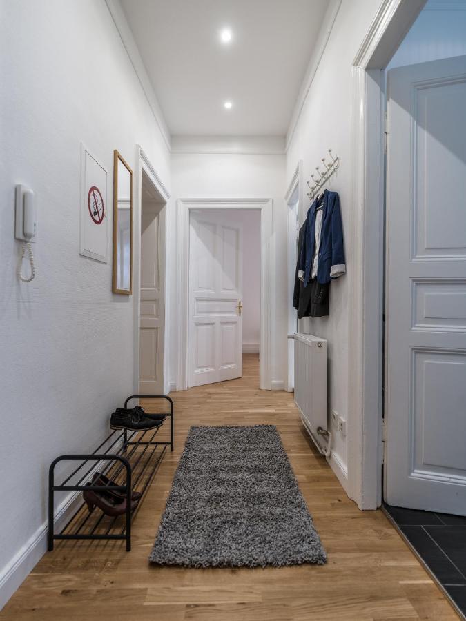 Hochwertige Altbauwohnung Im Modernen Stil In Wiesbaden - Kueche - Terrasse - Wlan - Zentral Eksteriør bilde